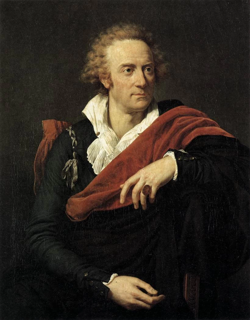 Portrait of Vittorio Alfieri - Galleria degli Uffizi, Firenze